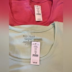 2 WHBM Layering Tops - Fuchsia and Mint